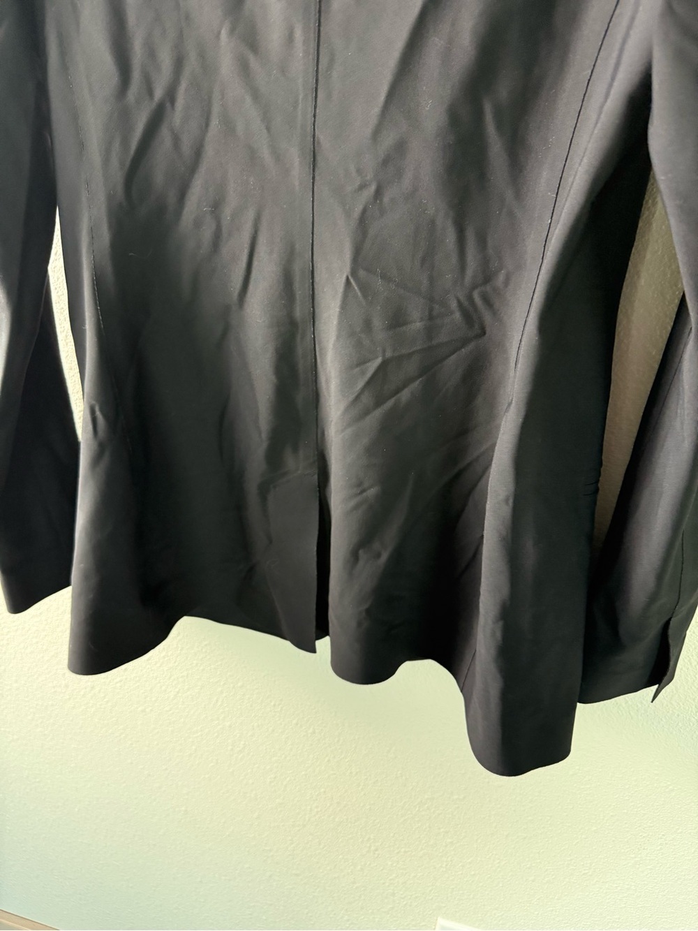 Athleta Avenue Blazer Jacket Black Business Athleisure Casual Women’s Size 10 - Picture 15 of 16